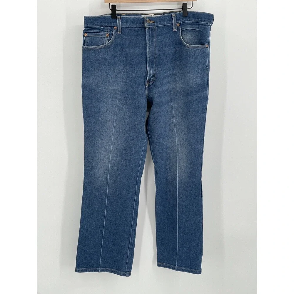 Levis Jeans 517 Boot Cut Mens Size 42 X 30 Blue Ranch Medium Wash